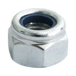 This is an image of Timco - Nylon Nuts - Type P - Zinc M10 - (130 PCS TIMbag) 10NPB