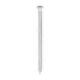 This is an image of Timco - Concrete Screw - TX - Flat Countersunk - Exterior - Silver 7.5 x 120mm - (100 PCS Box) 120TCONR