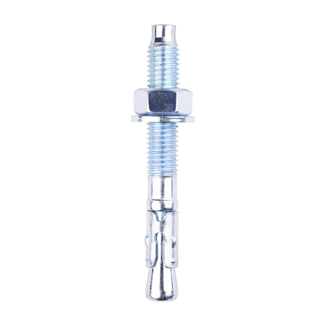 This is an image of Timco - Throughbolts - Zinc M12 x 100mm - (2 PCS TIMpac) 12100TBP