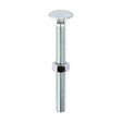 This is an image of Timco - Carriage Bolts & Hex Nuts - Zinc M12 x 120mm - (10 PCS Box) 12120CB