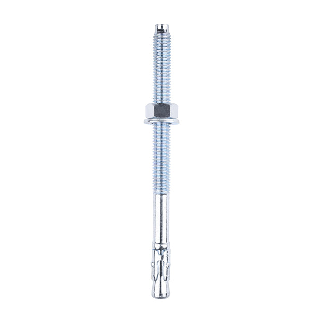 This is an image of Timco - Throughbolts - Zinc M12 x 180mm - (8 PCS TIMbag) 12180TBB
