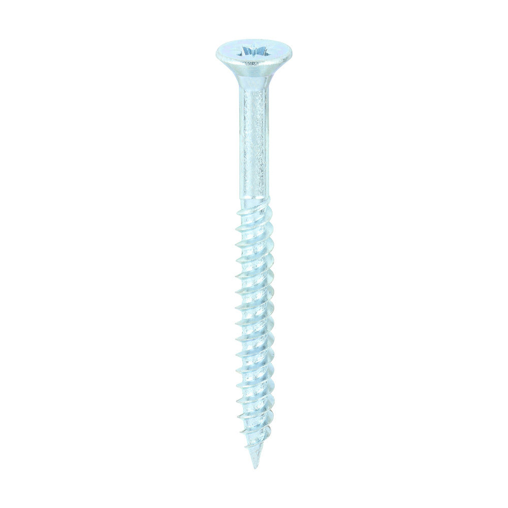 This is an image of Timco - Twin-Threaded Woodscrews - PZ - Double Countersunk - Zinc 12 x 2 1/2" - (200 PCS Box) 12212CWZ