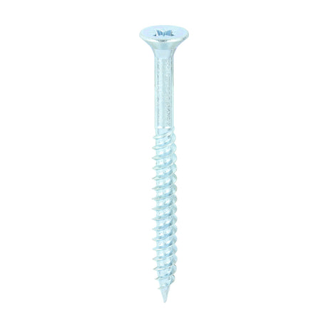 This is an image of Timco - Twin-Threaded Woodscrews - PZ - Double Countersunk - Zinc 12 x 2 1/2" - (200 PCS Box) 12212CWZ