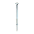 This is an image of Timco - Carriage Bolts & Hex Nuts - Zinc M12 x 300mm - (10 PCS Box) 12300CB