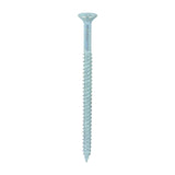 This is an image of Timco - Twin-Threaded Woodscrews - PZ - Double Countersunk - Zinc 12 x 3 1/2" - (100 PCS Box) 12312CWZ