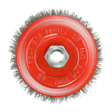 This is an image of Timco - Angle Grinder Cup Brush - Crimped Steel Wire 125mm (1 Each Box) 125TCC