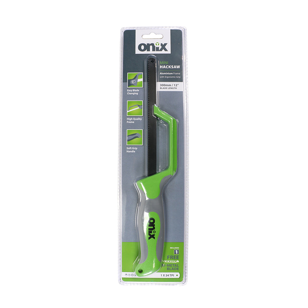This is an image of Timco - Mini Hacksaw 12" (1 Each Blister Pack) 12MHSF