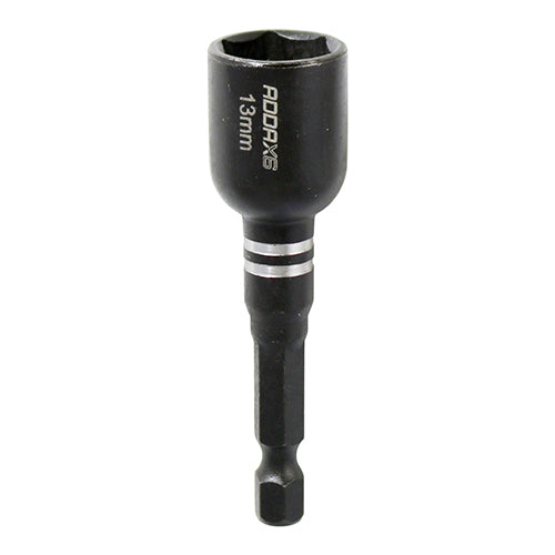 This is an image of Timco - Impact Magnetic Socket Driver 13mm x 65 (1 Each Blister Pack) 13SDX6