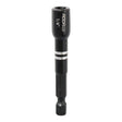 This is an image of Timco - Impact Magnetic Socket Driver 1/4" x 65mm (1 Each Blister Pack) 14SDX6