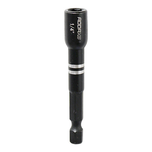 This is an image of Timco - Impact Magnetic Socket Driver 1/4" x 65mm (1 Each Blister Pack) 14SDX6