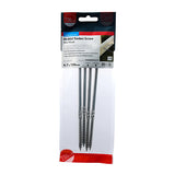 This is an image of Timco - Timber Screws - Hex - Stainless Steel 6.7 x 150mm - (4 PCS TIMpac) 150INDEXSSTP