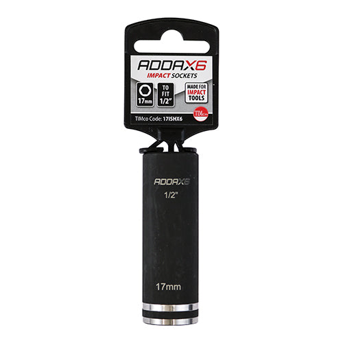 This is an image of Timco - Impact Socket 17 x 78mm (1 Each Clip) 17ISHX6