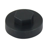 This is an image of Timco - Hex Head Cover Caps - Raven/Slate Blue 19mm - (1000 PCS Bag) 1918B29CAP