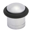 This is an image of Timco - Cylinder Door Stop - Satin Chrome 41mm (1 Each TIMpac) 200049P
