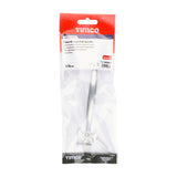 This is an image of Timco - Fleur De Lys Pull Handle - Satin Chrome 178mm (1 Each TIMpac) 200062P