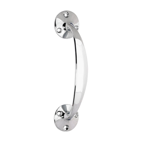 This is an image of Timco - Bow Handle - Polished Chrome 152mm (1 Each TIMpac) 200154P