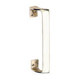 This is an image of Timco - Oval Grip Pull Handle - Polished Brass 228mm (1 Each Bag) 200155