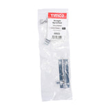 This is an image of Timco - Straight Barrel Bolt - Polished Chrome 75 x 25mm (1 Each Bag) 200225