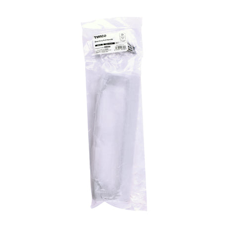 This is an image of Timco - Oval Grip Pull Handle - Satin Chrome 228mm (1 Each Bag) 200286