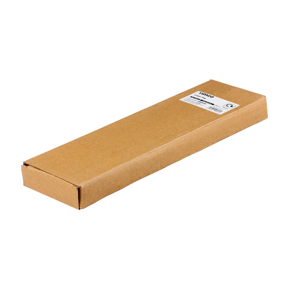This is an image of Timco - Letter Tidy - Satin Chrome 302 x 86 (1 Each Box) 200358