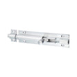 This is an image of Timco - Straight Barrel Bolt - Satin Chrome 100 x 25mm (1 Each TIMpac) 200379P
