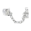 This is an image of Timco - Security Door Chain - Satin Chrome 44mm (1 Each Bag) 200471