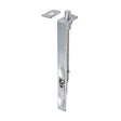This is an image of Timco - Lever Action Flush Bolt - Satin Chrome 200 x 19mm (1 Each TIMpac) 200648P