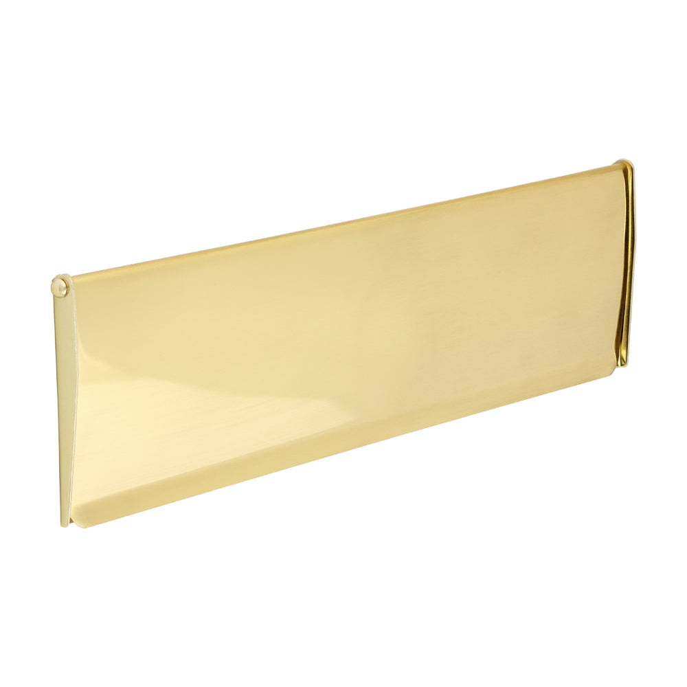 This is an image of Timco - Letter Tidy - Polished Brass 302 x 86 (1 Each TIMbag) 200684P