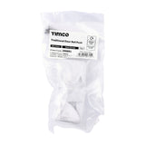 This is an image of Timco - Traditional Door Bell Push - Satin Chrome 80 x 31 (1 Each Bag) 200891