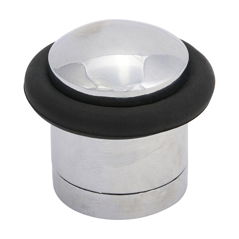 This is an image of Timco - Cylinder Door Stop - Polished Chrome 41mm (1 Each Bag) 200975