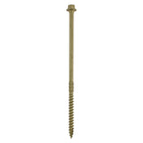 This is an image of Timco - Timber Screws - Hex Head - Exterior - Green 6.7 x 200mm - (4 PCS TIMpac) 200INDEXP