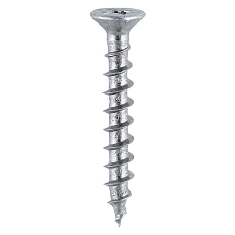 This is an image of Timco - Window Fabrication Screws - Countersunk with Ribs - PH - Single Thread - Gimlet Point - Zinc 4.3 x 16mm - (1000 PCS Box) 201Z