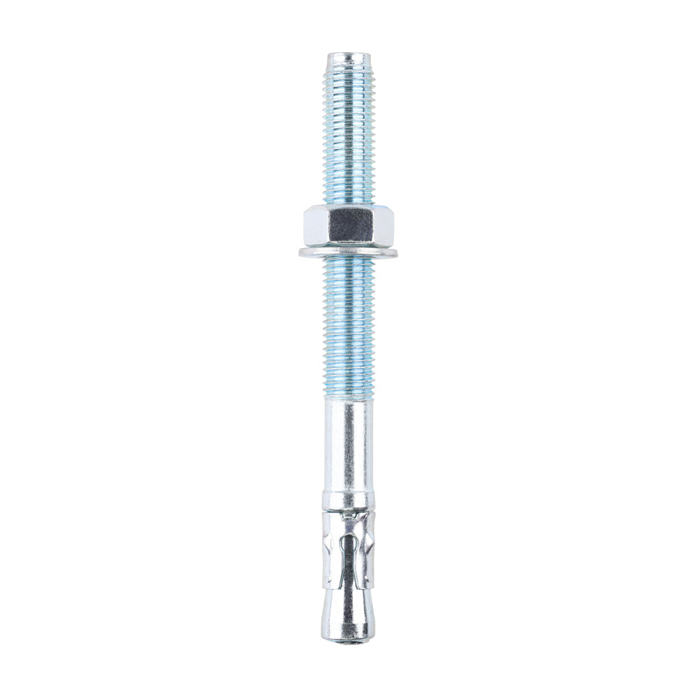 This is an image of Timco - Throughbolts - Zinc M20 x 215mm - (8 PCS Box) 20215TB