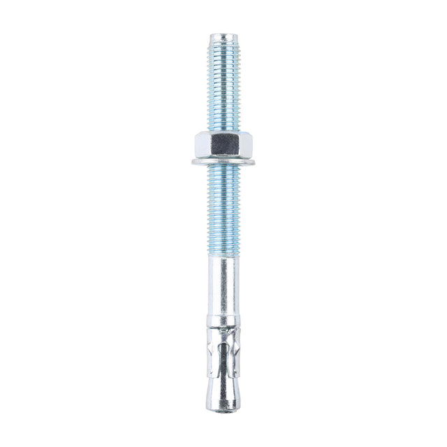 This is an image of Timco - Throughbolts - Zinc M20 x 215mm - (8 PCS Box) 20215TB