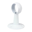 This is an image of Timco - Centre Bracket - For Round Tube - White 25mm (1 Each TIMpac) 204166P