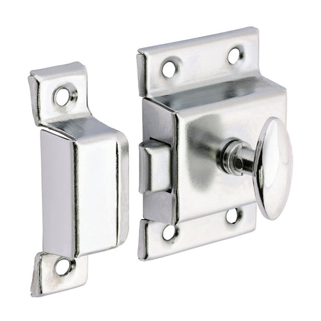 This is an image of Timco - Cupboard Catch - Nickel 38 x 56 (1 Each TIMpac) 204321P
