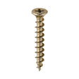 This is an image of Timco - Window Fabrication Screws - Countersunk with Ribs - PH - Single Thread - Gimlet Point - Yellow 4.3 x 30mm - (1000 PCS Box) 205Y
