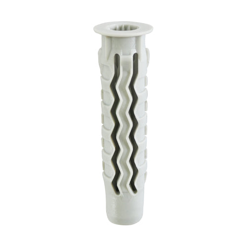 This is an image of Timco - Nylon Universal Plugs 8.0 x 40mm - (100 PCS TIMbag) 224209