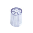 This is an image of Timco - Spacers - For Corrugated Sheet Fixings - Clear 15.0 x 19mm - (50 PCS TIMbag) 224523