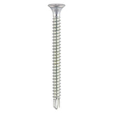 This is an image of Timco - Cill Screws - Bugle - PH - Self-Tapping Thread - Self-Drilling Point - Zinc 4.2 x 65mm - (200 PCS Box) 227Z