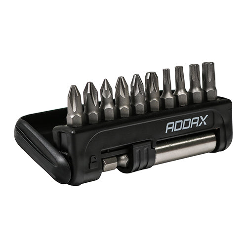 This is an image of Timco - Mixed S2 Driver Bit Set 11pcs (11 Pieces Blister Pack) 228030