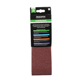 This is an image of Timco - Sanding Belts - 40 Grit - Red 75 x 533mm (5 Pieces Pack) 231069