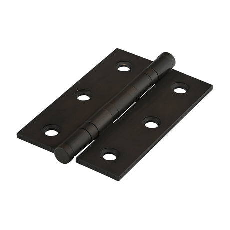 This is an image of Timco - Performance Ball Race Hinge - Solid Brass - Bronze 76 x 50 (1 Pairs Box) 234185