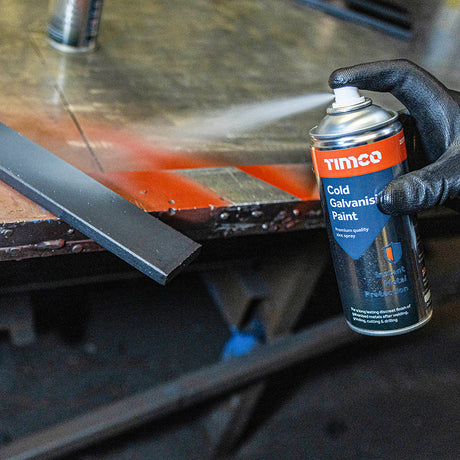 This is an image of Timco - Cold Galvanising Paint 380ml (1 Each Can) PCS237750