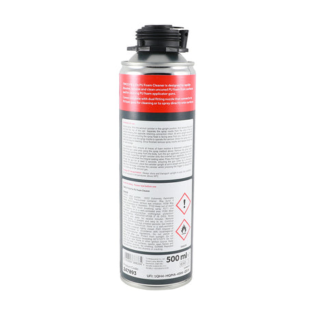 This is an image of Timco - Fill & Fix PU Foam Cleaner 500ml (1 Each Can) PCS247893