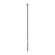 This is an image of Timco - Timber Frame Construction & Landscaping Screws - Hex - A4 Stainless Steel 6.7 x 250mm - (25 PCS Tube) 250INDEXSST