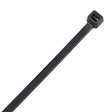 This is an image of Timco - Cable Ties - Black 2.5 x 100mm - (100 PCS Bag) 25100CTB