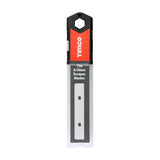 This is an image of Timco - Tile & Glass Scraper Blades 100mm (10 Pieces Backing Card) 253408