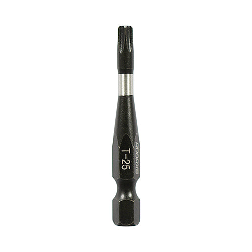 This is an image of Timco - Impact Driver Bits - TX TX25 x 50 (5 Pieces Handy Bit Pack) 25TX50X6