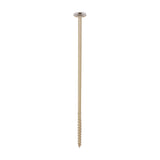 This is an image of Timco - Timber Screws - TX - Wafer - Exterior - Green 8.0 x 275mm - (4 PCS TIMpac) 275INDEXWP